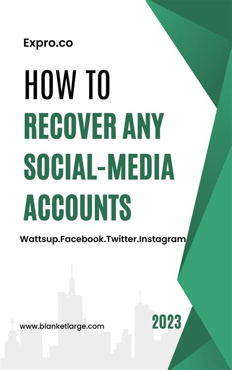 Recovering Account via Social Media Login