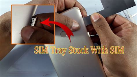 Remove the SIM card tray