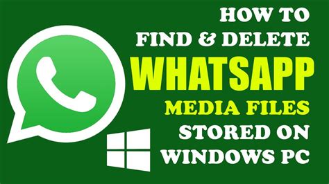 Removing Stored Files on WhatsApp