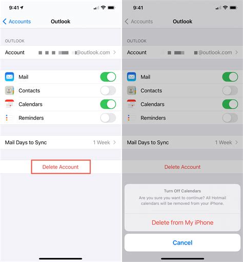 Removing Your Mail Account from Your iPhone: A Simple Guide