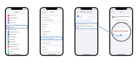 Removing an iOS 15 Developer Profile: Detailed Instructions