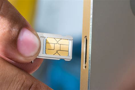 Removing your SIM card