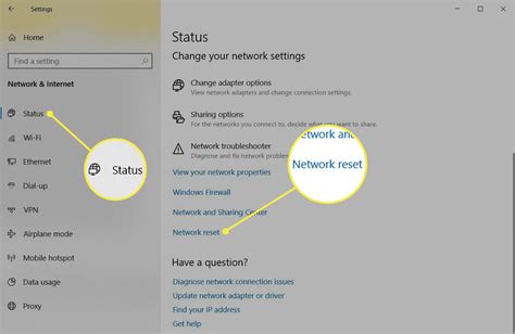 Reset Network Settings