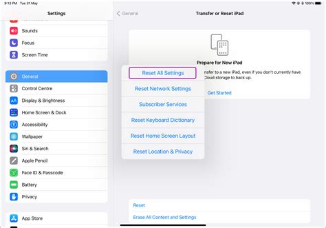 Reset Network Settings on Your iPad