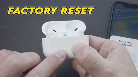 Resetting AirPods Pro Clone to Factory Settings