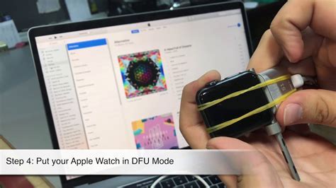 Resetting Apple Watch Using iTunes