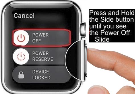 Resetting Apple Watch to Reestablish Connection