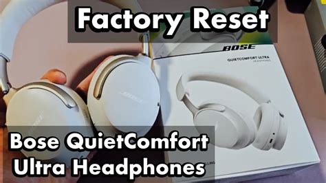 Resetting Headphones to Factory Settings