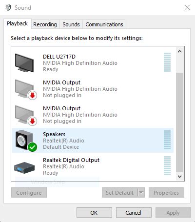 Resetting Your Audio Device