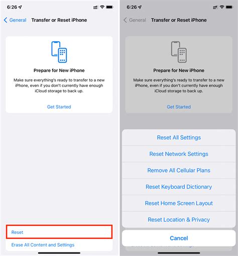 Resetting iPad's Privacy Settings