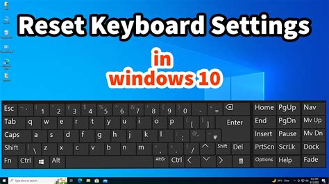 Resetting the Keyboard Settings on your Device to Default