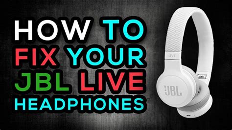 Resetting your JBL headphones