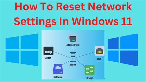 Resetting your network settings