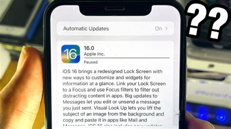 Resolving Issues During the iOS 16 to iOS 15 Rollback Process