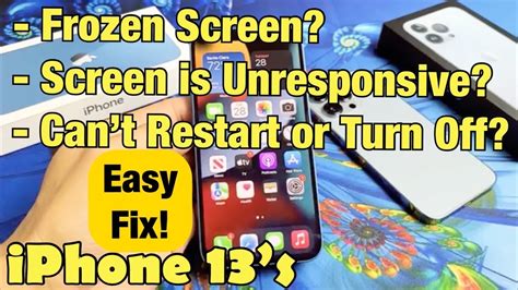 Resolving Unresponsive Display: Restart your Device to Fix a Frozen Screen