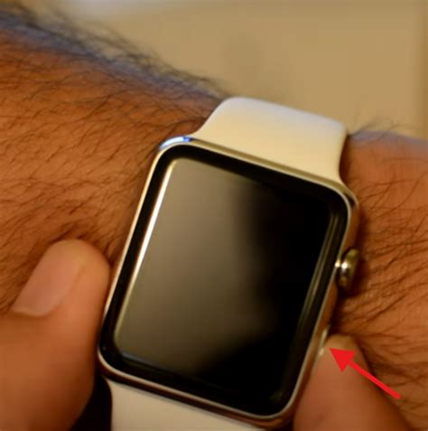 Restarting Your Apple Watch with the Side Button