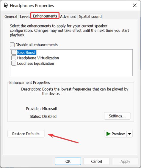 Restoring Factory Defaults for Your Headphones