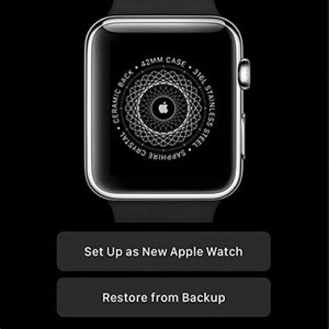 Restoring Your Apple Watch 7 Settings from a Backup