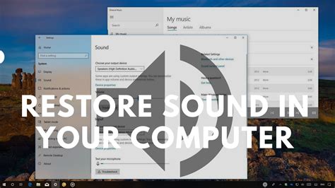 Restoring and Pairing Your Audio Devices