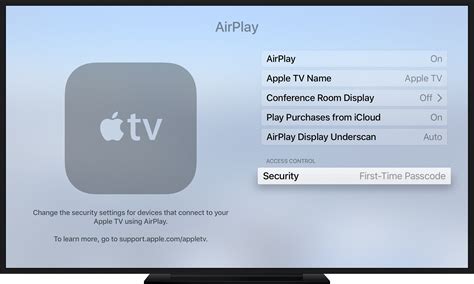 Restricting AirPlay Access via Screen Time