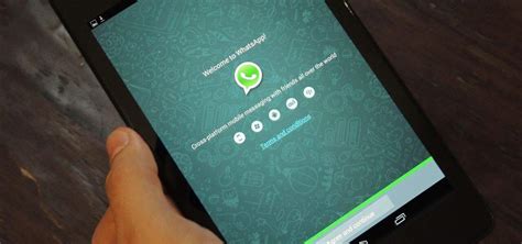 Set Up WhatsApp on Your Apple Tablet