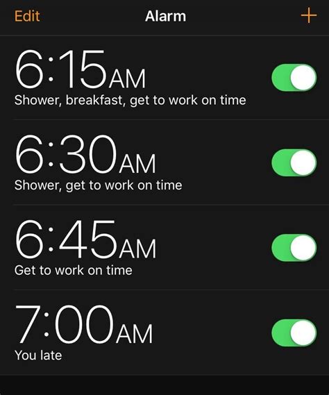 Setting Multiple Alarms for Different Days