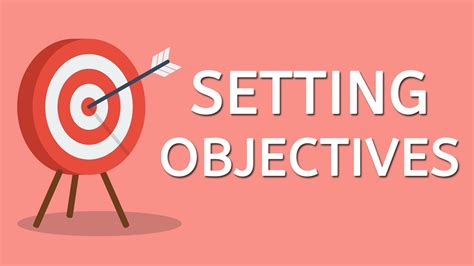 Setting Objectives