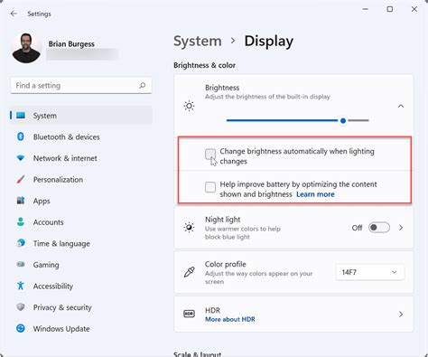 Setting Up Auto-Brightness for Enhanced Display Control