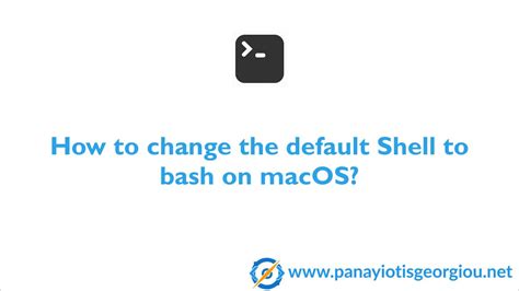 Setting Up Bash as the Default Shell