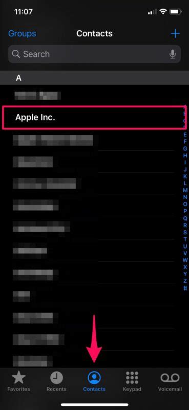 Setting Up Customized Autoresponder for Specific Contacts on iPhone 11 Beeline