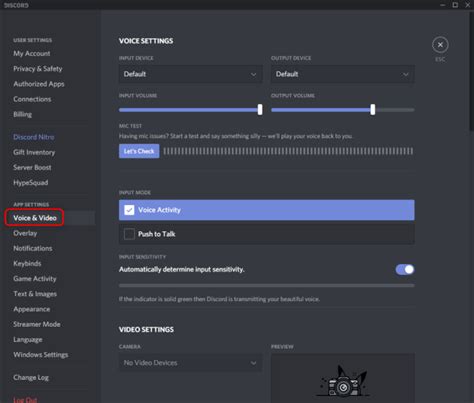 Setting Up Microphone Using Headphones in Discord on Windows 10