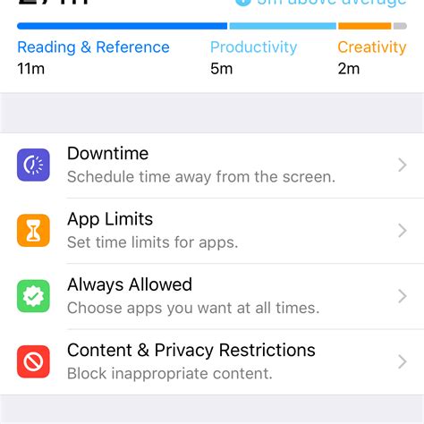 Setting Up Restrictions and Screen Time