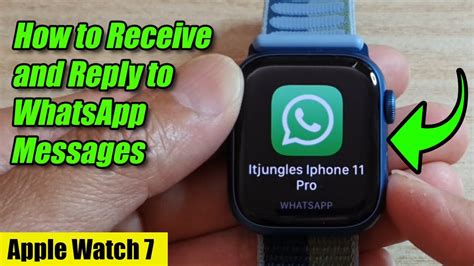 Setting Up WhatsApp on Your Apple Watch 7