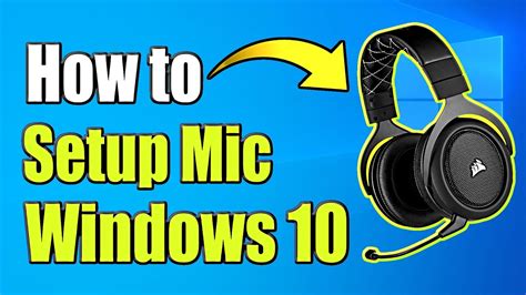 Setting Up Your Gaming Headset Microphone on Windows 10 Pro