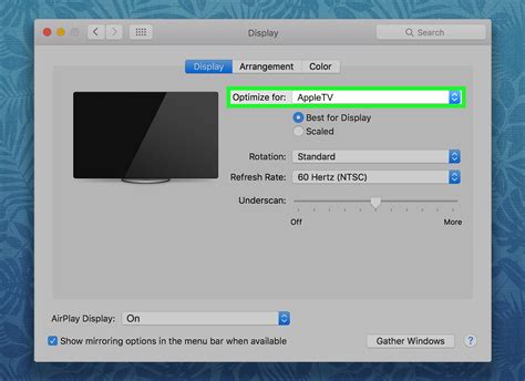 Setting up Display Mirroring on Apple Devices