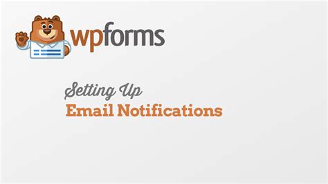 Setting up Email Notifications and Alerts