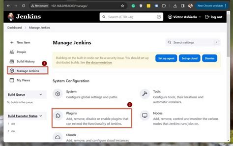 Setting up Jenkins' PowerShell plugin