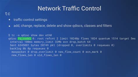 Setting up Traffic Control on a Linux Environment