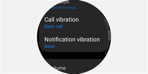 Setting up Vibrating Notifications