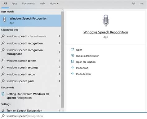 Setting up Voice Management in Windows 10