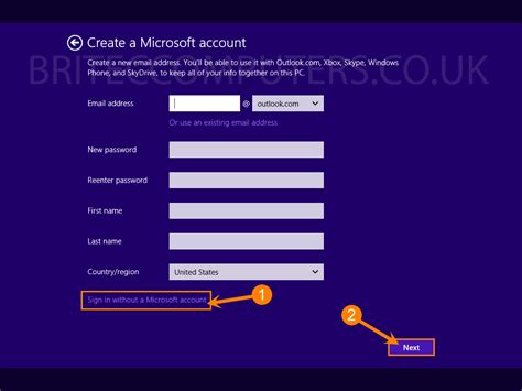 Setting up your Microsoft Account