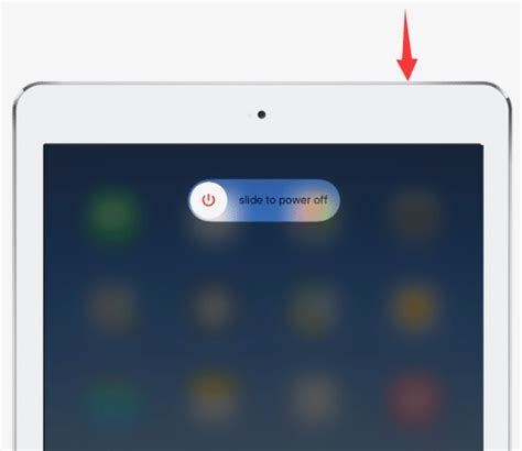 Shutting Down the iPad Air 2022 using the Power Button