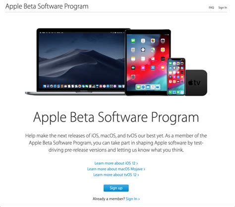 Sign Up for Apple Beta Software Program: Get Early Access