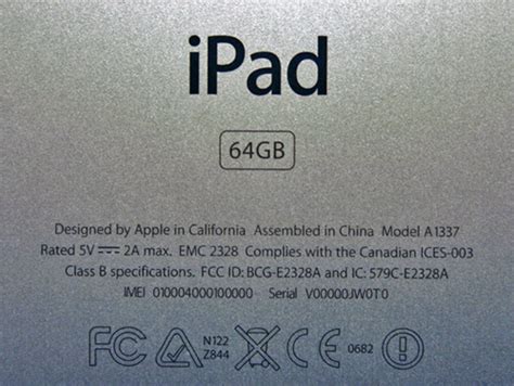 Significance of Serial Numbers in Distinguishing iPads