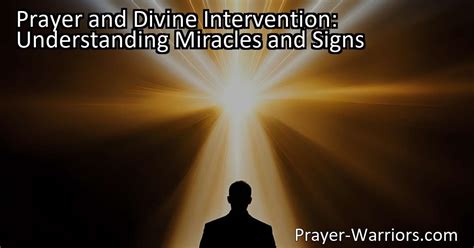 Signs of Divine Intervention: Miracles Along the Path