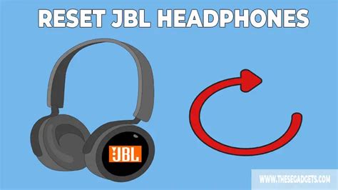 Signs that indicate it's time to reset your JBL Tune headphones