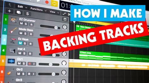 Simple Steps for Creating Your Own Backing Track