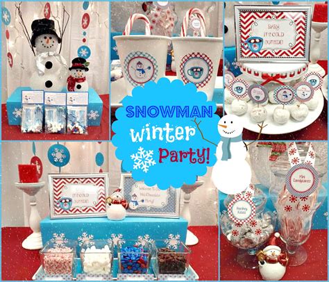 Snowman-Themed Parties: Hosting an Enchanting Winter Celebration