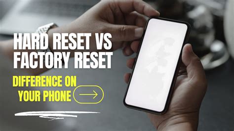 Soft Reset vs. Hard Reset: Understanding the Difference