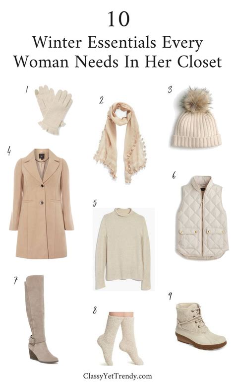 Stay Warm and Fashionable: Must-Have Winter Essentials for Every Closet